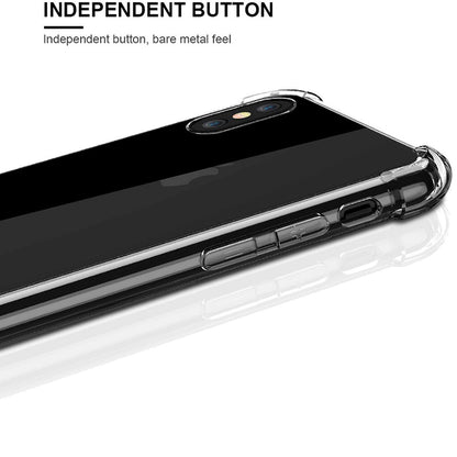 Capa para Apple iPhone XS Max, Techsuit, Shockproof Clear, Transparente