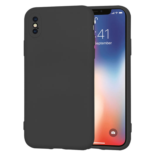 Capa para Apple iPhone XS / X, Techsuit, SoftFlex, Preta