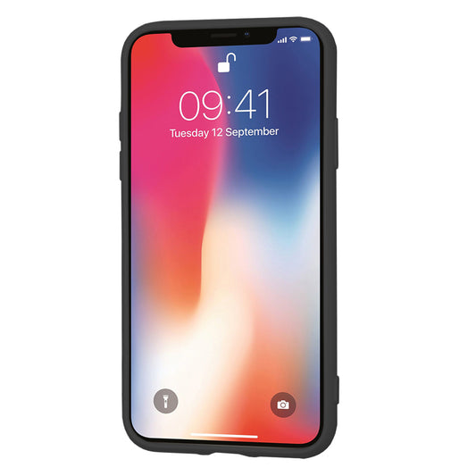 Capa para Apple iPhone XS / X, Techsuit, SoftFlex, Preta