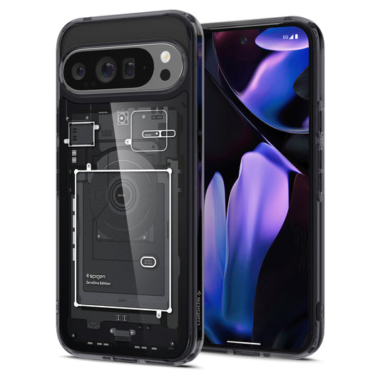 Capa para Google Pixel 9 Pro XL, Spigen, Ultra Hybrid Zero One, Preto ACS07722 