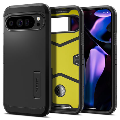 Capa para Google Pixel 9 Pro XL, Spigen, Tough Armour, Preto ACS07726 