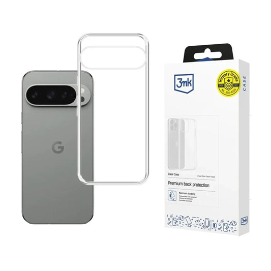 Capa para Google Pixel 10 Pro / 10, 3MK, Clear, Transparente