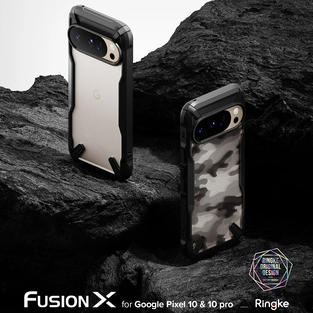 Capa para Google Pixel 10 Pro / 10, Ringke, Fusion X, Preta