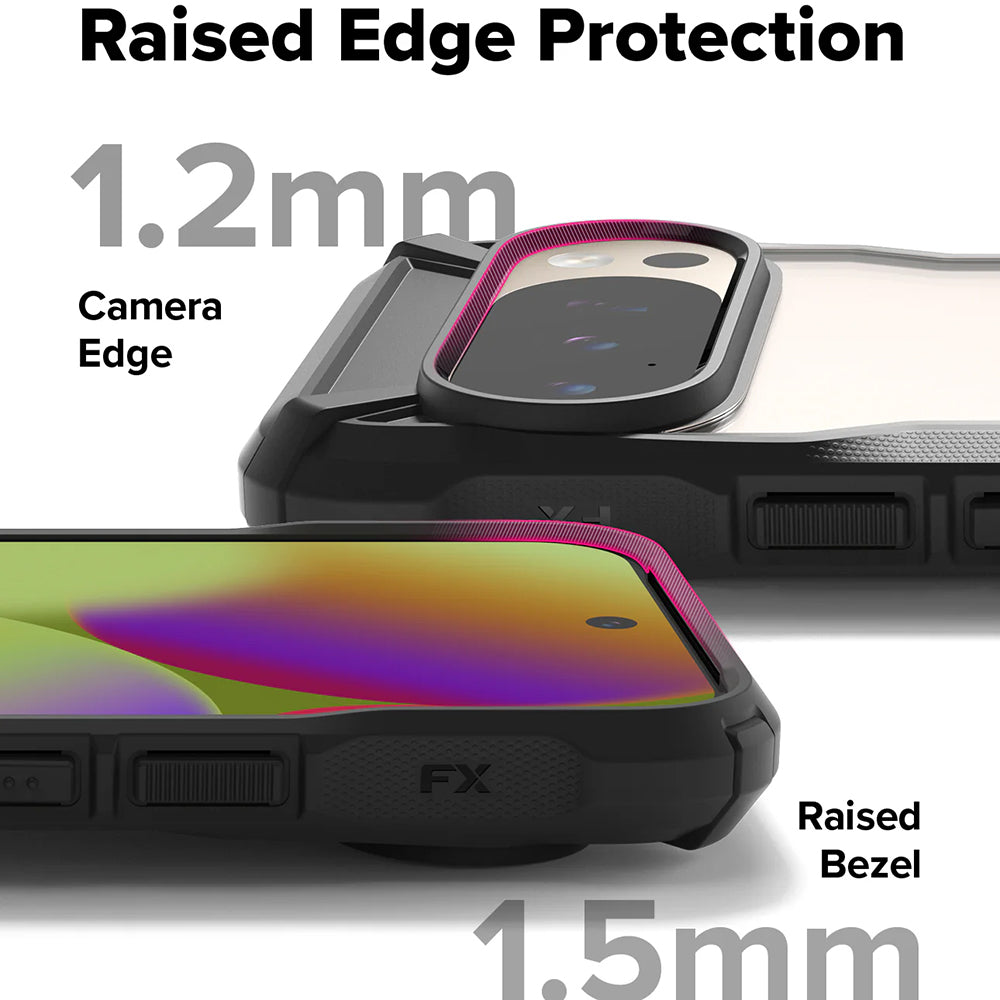 Capa para Google Pixel 10 Pro / 10, Ringke, Fusion X, Preta