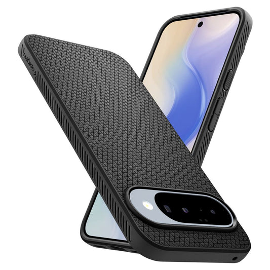 Capa para Google Pixel 10 Pro / 10, Spigen, Liquid Air, Preta Fosca