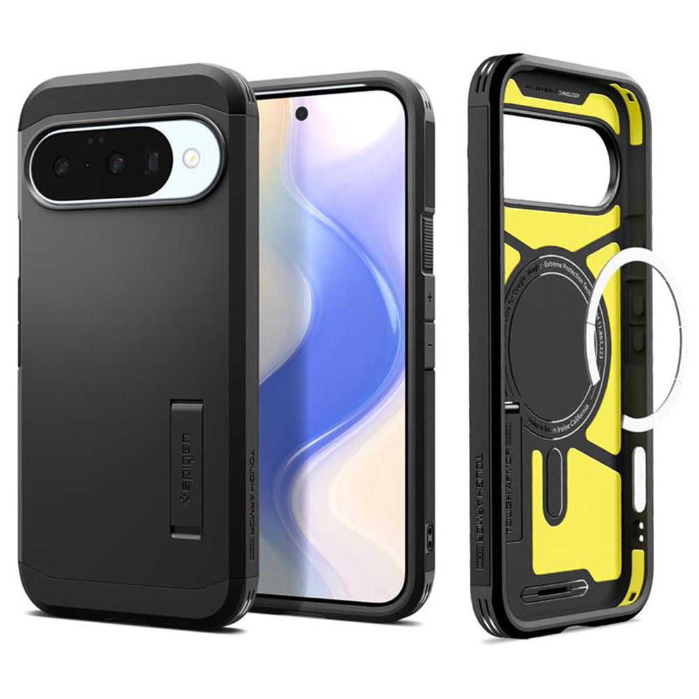 Capa para Google Pixel 10 Pro / 10, Spigen, Tough Armor, Preta