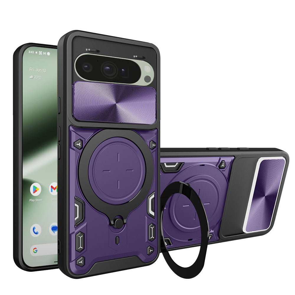 Capa para Google Pixel 10 Pro / 10, Techsuit, CamGuard Pro, Roxo