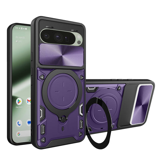 Capa para Google Pixel 10 Pro / 10, Techsuit, CamGuard Pro, Roxo