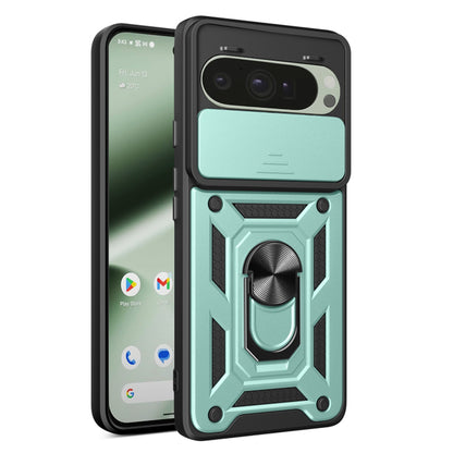 Capa para Google Pixel 10 Pro / 10, Techsuit, CamShield, Verde