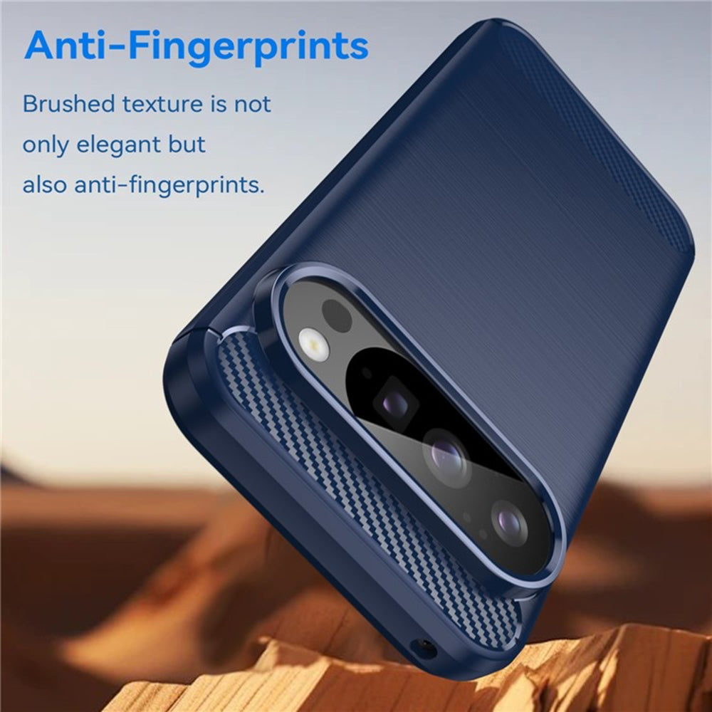 Capa para Google Pixel 10 Pro / 10, Techsuit, Carbono, Azul