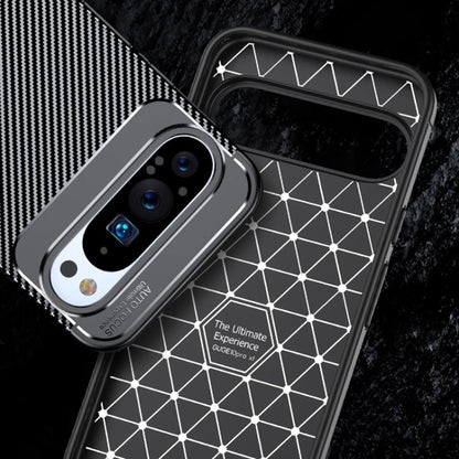 Capa para Google Pixel 10 Pro / 10, Techsuit, Fibra de Carbon, Preta