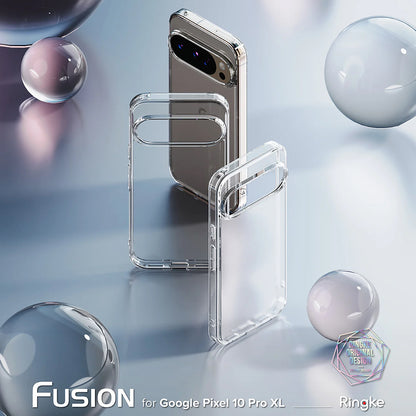 Capa para Google Pixel 10 Pro XL, Ringke, Fusion, Transparente