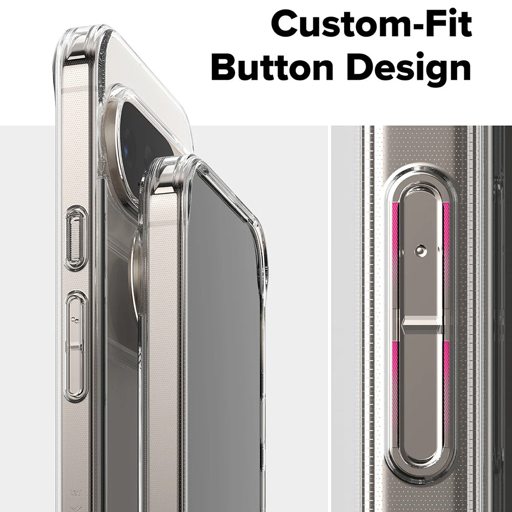 Capa para Google Pixel 10 Pro XL, Ringke, Fusion, Transparente
