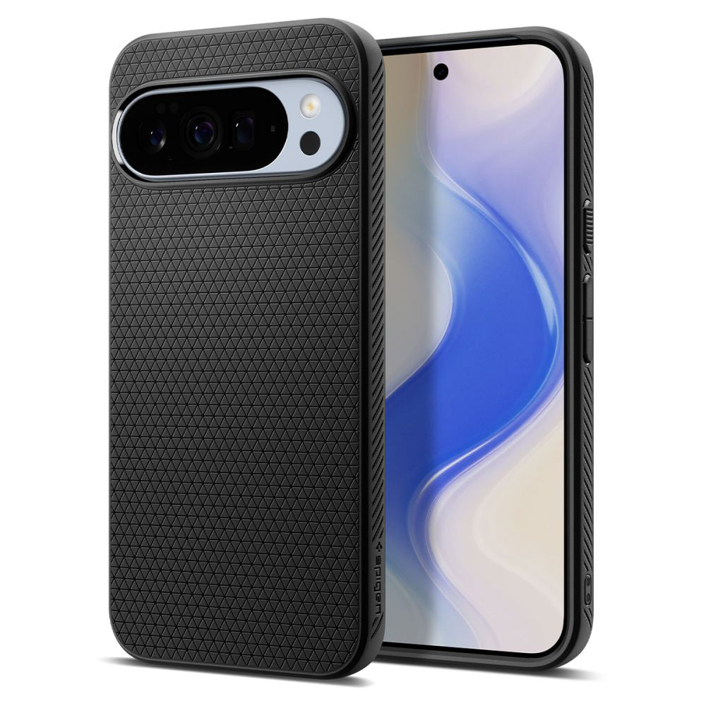 Capa para Google Pixel 10 Pro XL, Spigen, Liquid Air, Preta Fosca ACS09737
