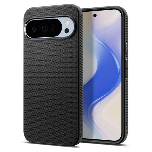 Capa para Google Pixel 10 Pro XL, Spigen, Liquid Air, Preta Fosca ACS09737