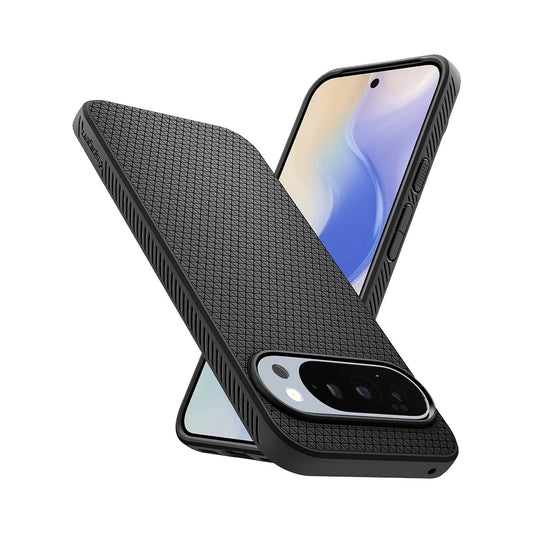 Capa para Google Pixel 10 Pro XL, Spigen, Liquid Air, Preta Fosca ACS09737