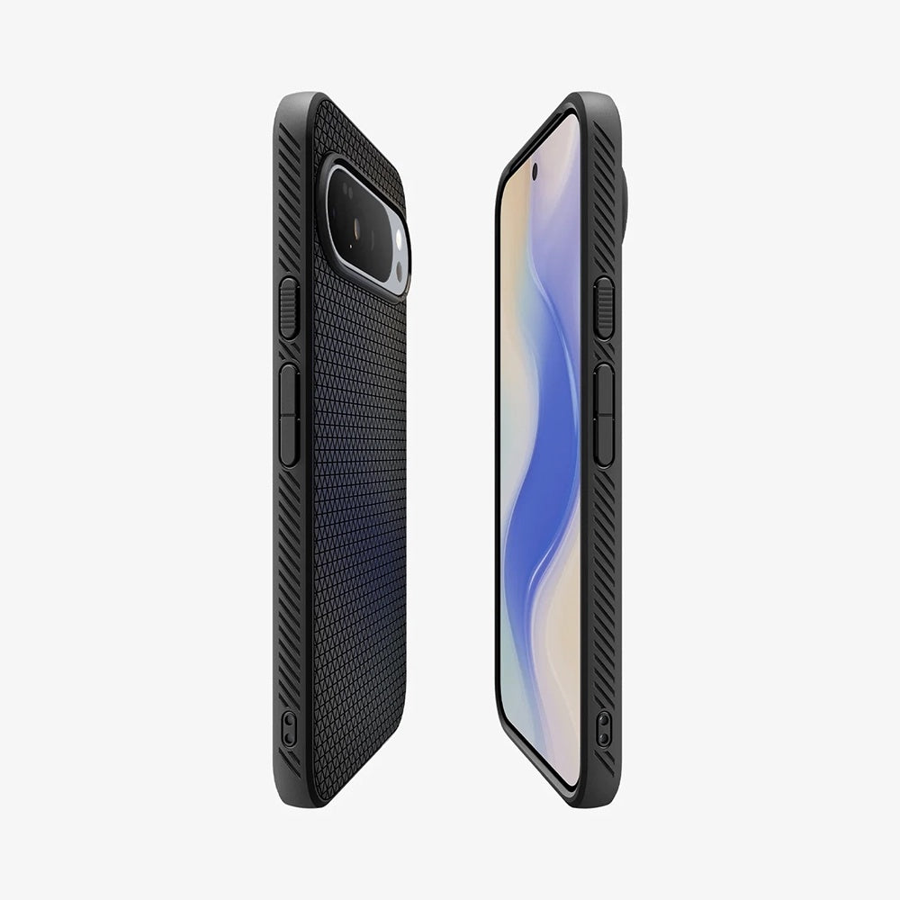 Capa para Google Pixel 10 Pro XL, Spigen, Liquid Air, Preta Fosca ACS09737