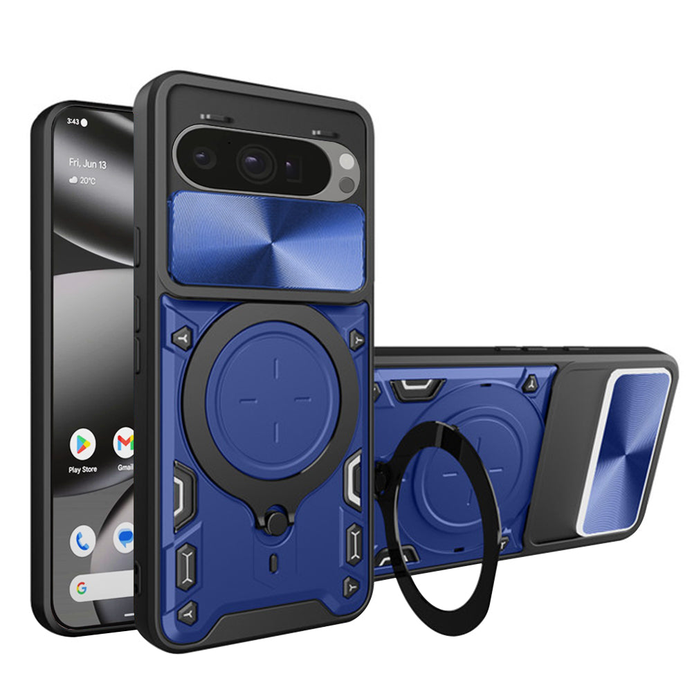Capa para Google Pixel 10 Pro XL, Techsuit, CamGuard Pro, Azul