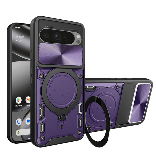 Capa para Google Pixel 10 Pro XL, Techsuit, CamGuard Pro, Roxo