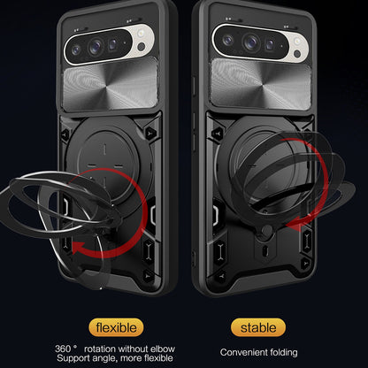 Case for Google Pixel 10 Pro XL, Techsuit, CamGuard Pro, Black