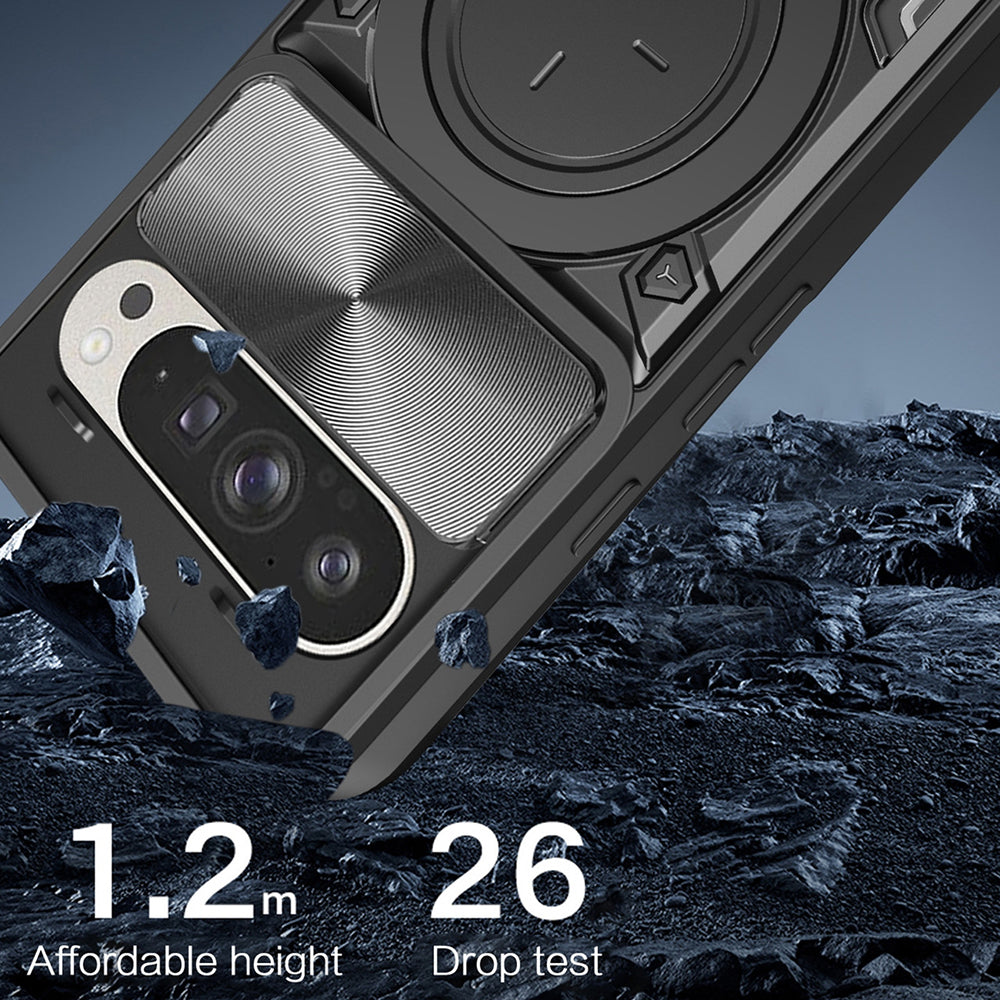 Case for Google Pixel 10 Pro XL, Techsuit, CamGuard Pro, Black
