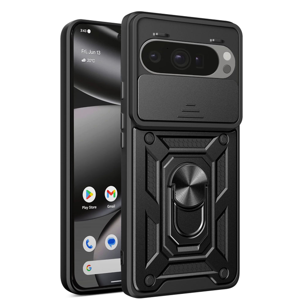 Capa para Google Pixel 10 Pro XL, Techsuit, CamShield, Preta