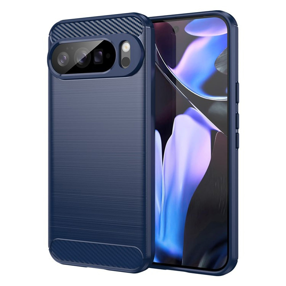 Capa para Google Pixel 10 Pro XL, Techsuit, Carbono, Azul