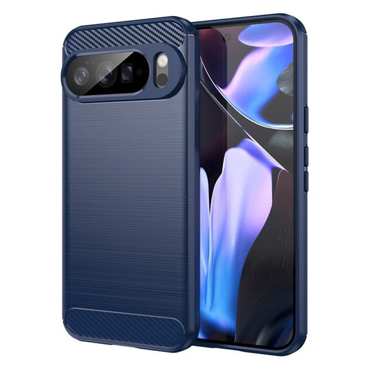 Capa para Google Pixel 10 Pro XL, Techsuit, Carbono, Azul