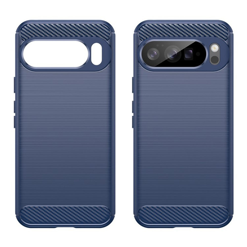 Capa para Google Pixel 10 Pro XL, Techsuit, Carbono, Azul