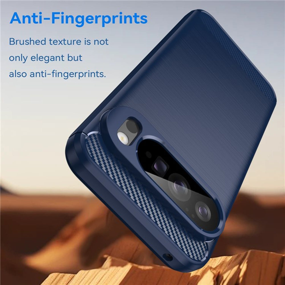 Capa para Google Pixel 10 Pro XL, Techsuit, Carbono, Azul