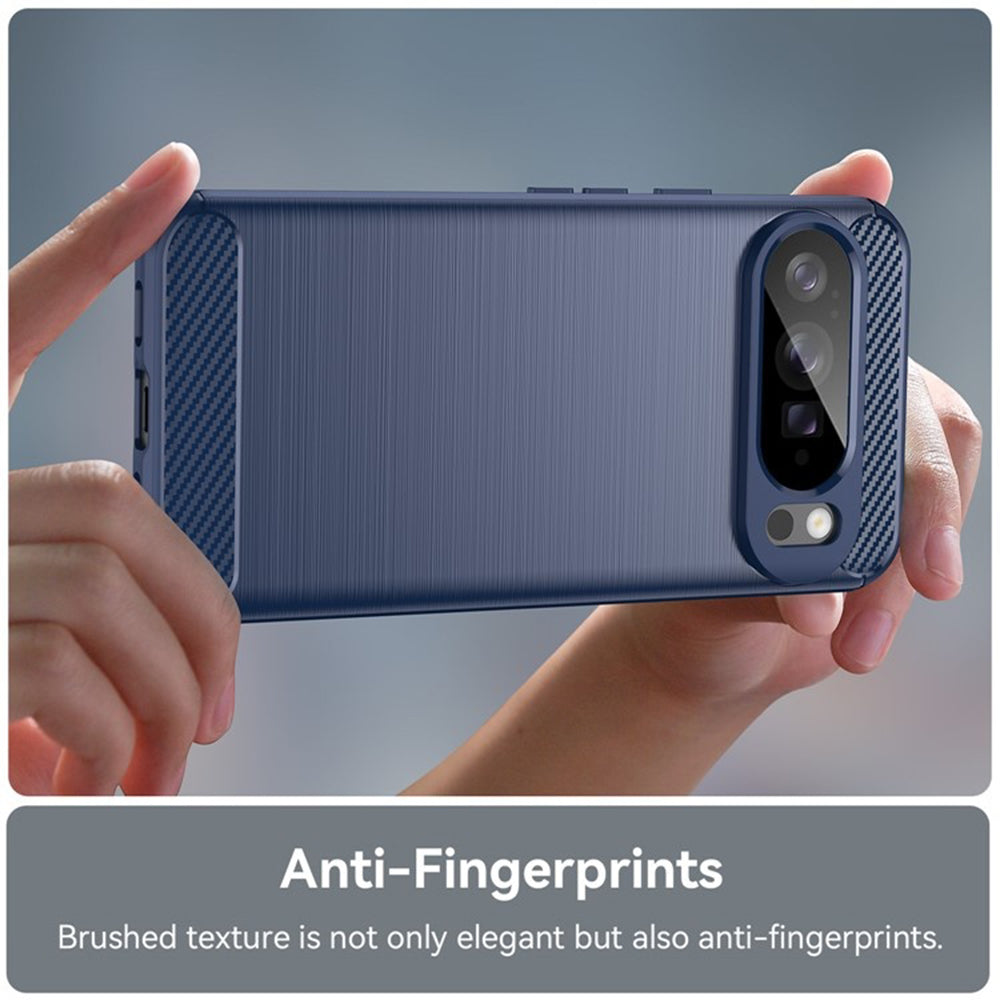 Capa para Google Pixel 10 Pro XL, Techsuit, Carbono, Azul