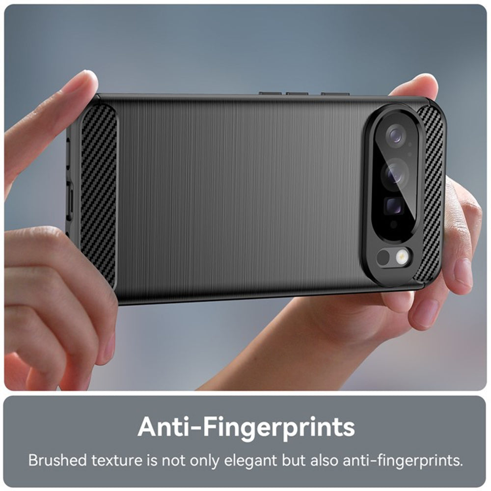 Capa para Google Pixel 10 Pro XL, Techsuit, Carbono, Preta