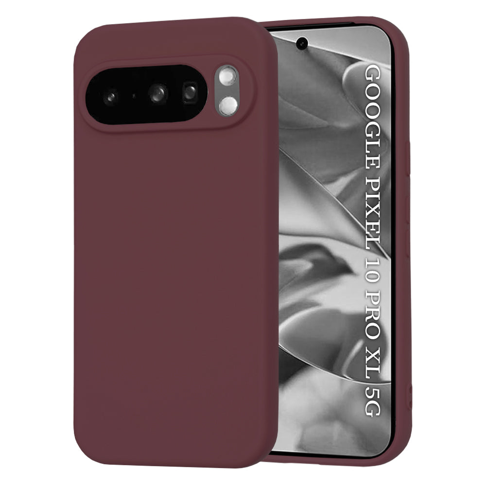 Capa para Google Pixel 10 Pro XL, Techsuit, SoftFlex, Vinho