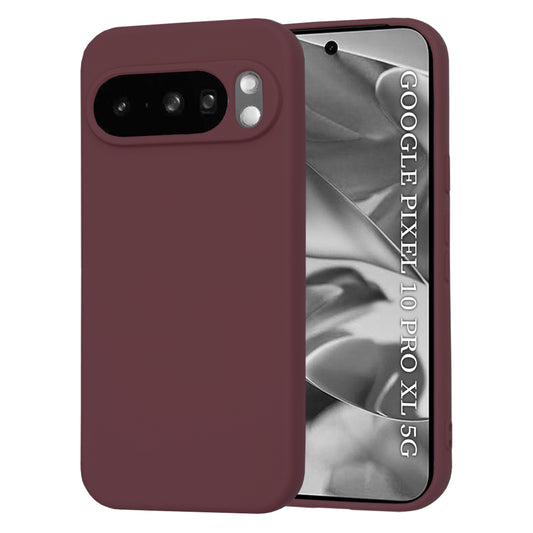 Capa para Google Pixel 10 Pro XL, Techsuit, SoftFlex, Vinho