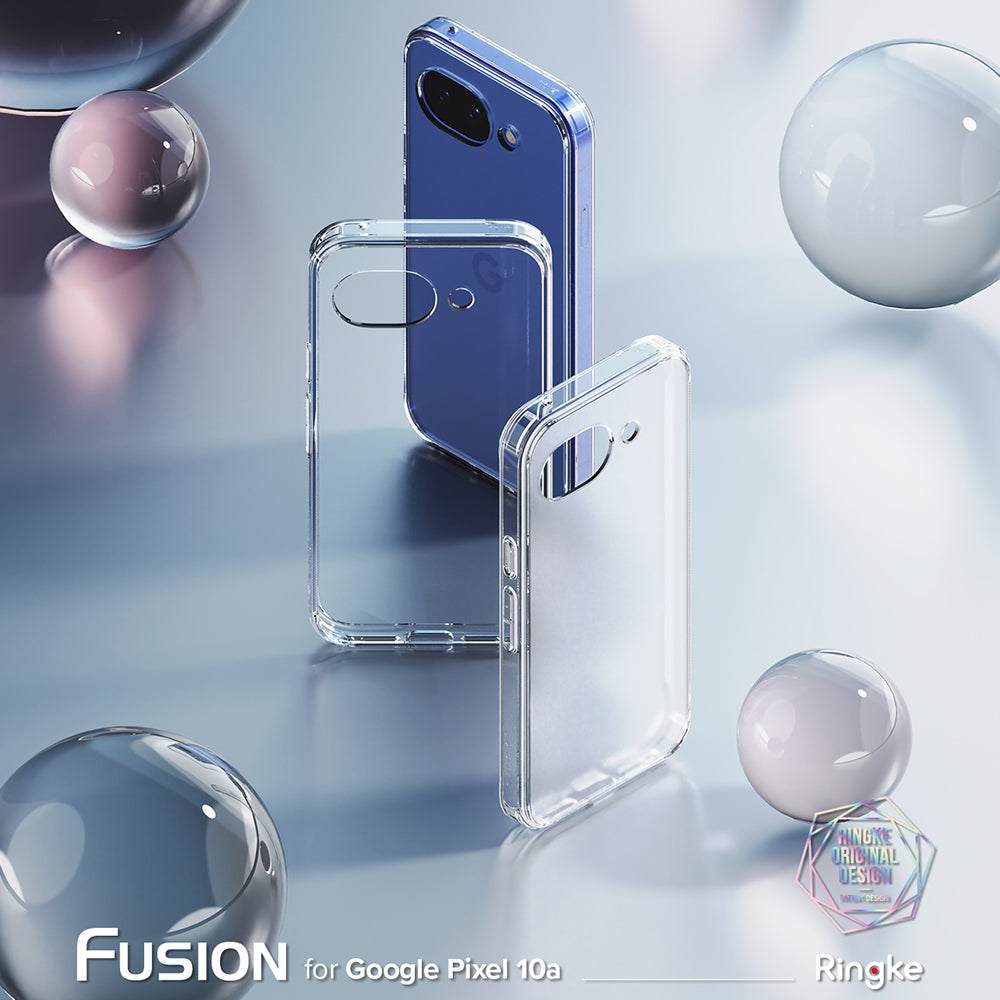 Capa para Google Pixel 10a, Ringke, Fusion, Transparente Fosca