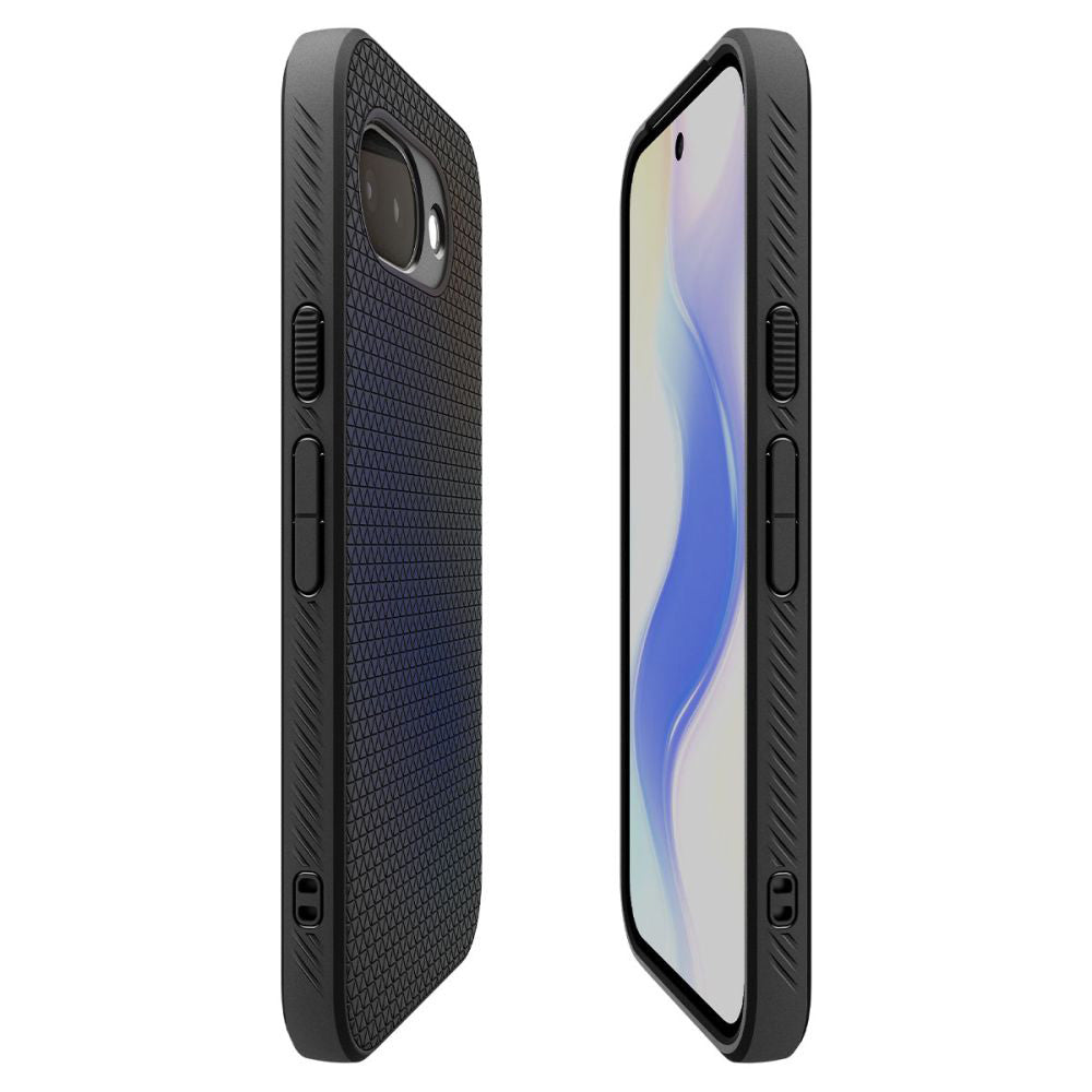 Capa para Google Pixel 10a, Spigen, Liquid Air, Preta Mate ACS11285