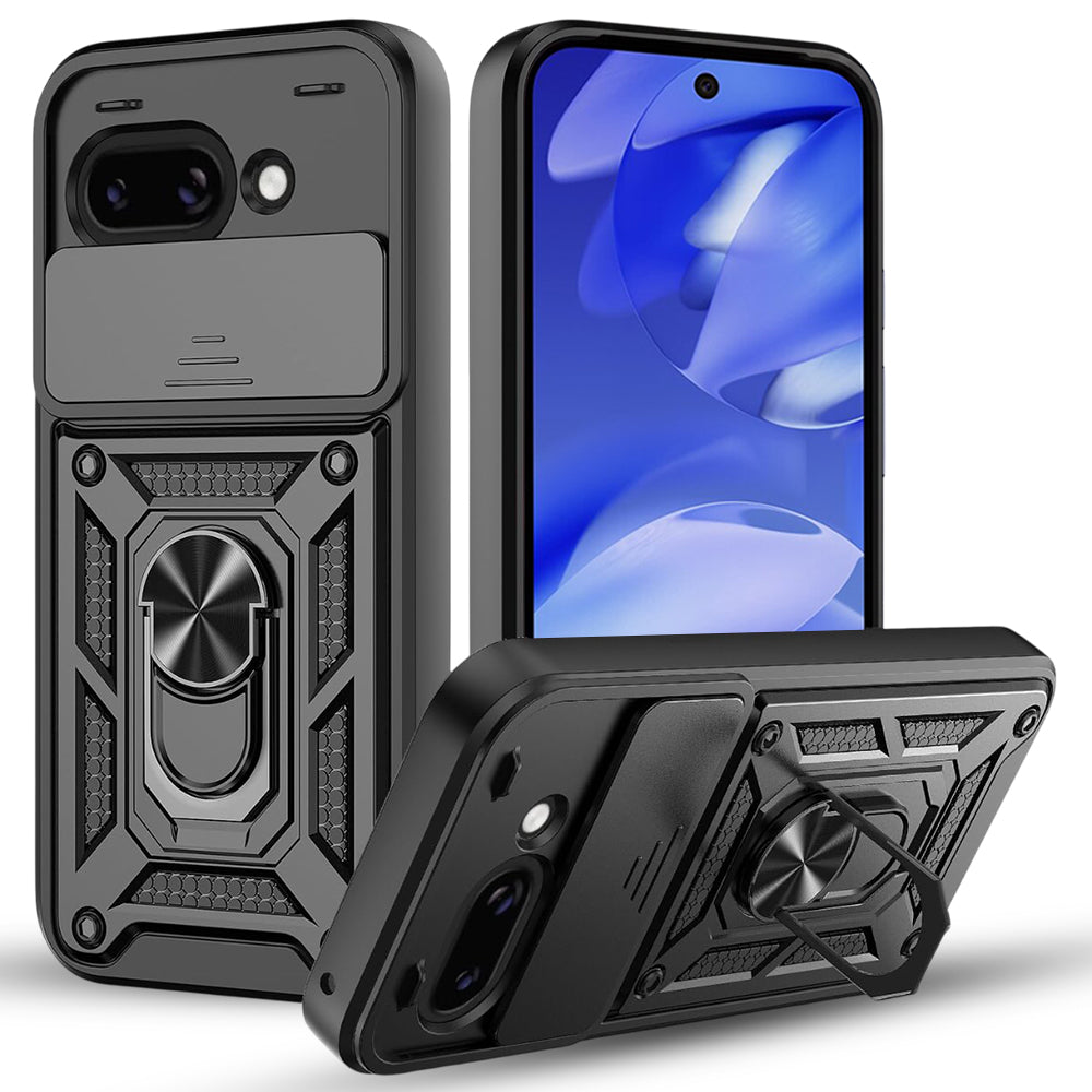 Capa para Google Pixel 10a, Techsuit, CamShield, Preta