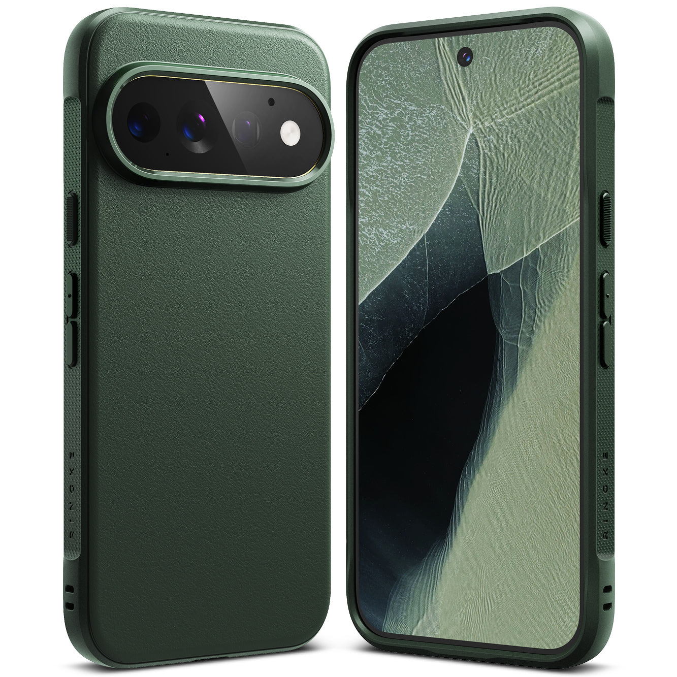 Capa para Google Pixel 11 Pro, Ringke, Onyx, Verde Escuro