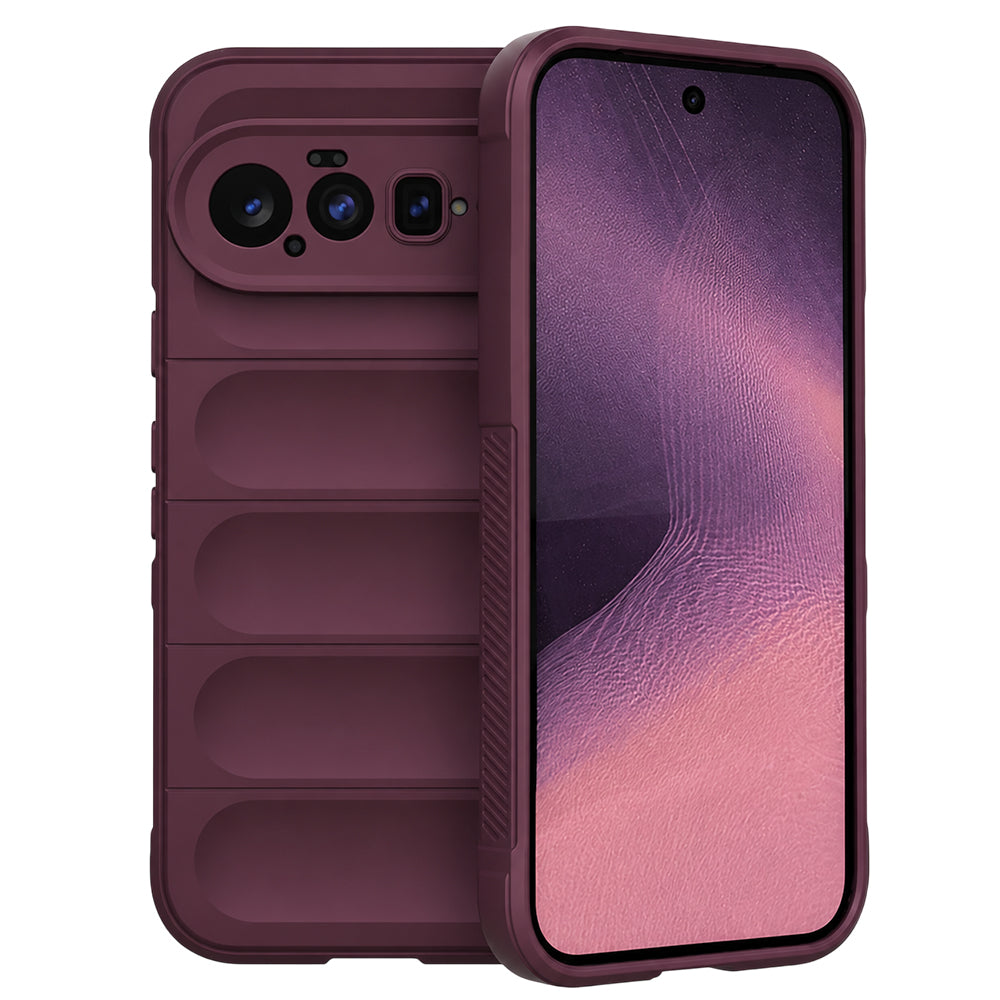 Capa para Google Pixel 11, Techsuit, Magic Shield, Vinho