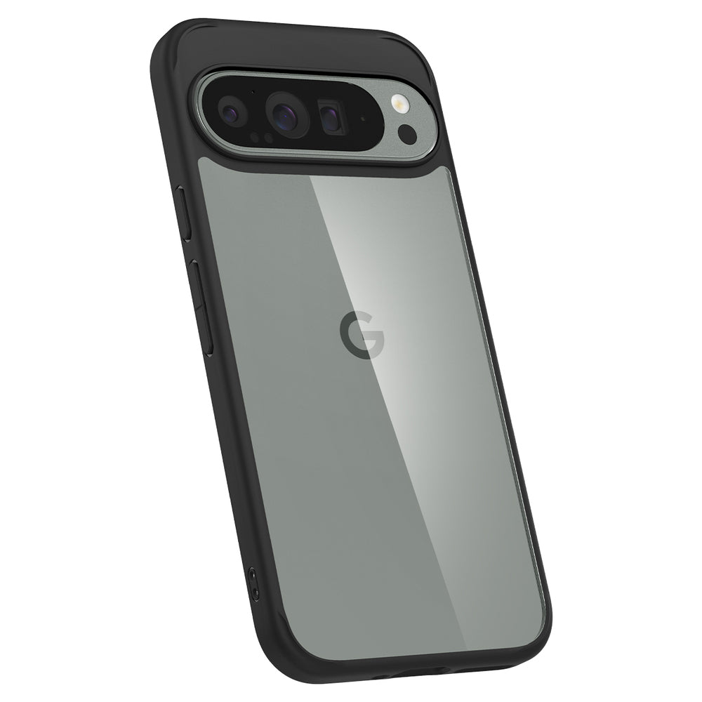 Capa para Google Pixel 9 Pro XL, Spigen, Ultra Hybrid, Preta Fosca ACS07724