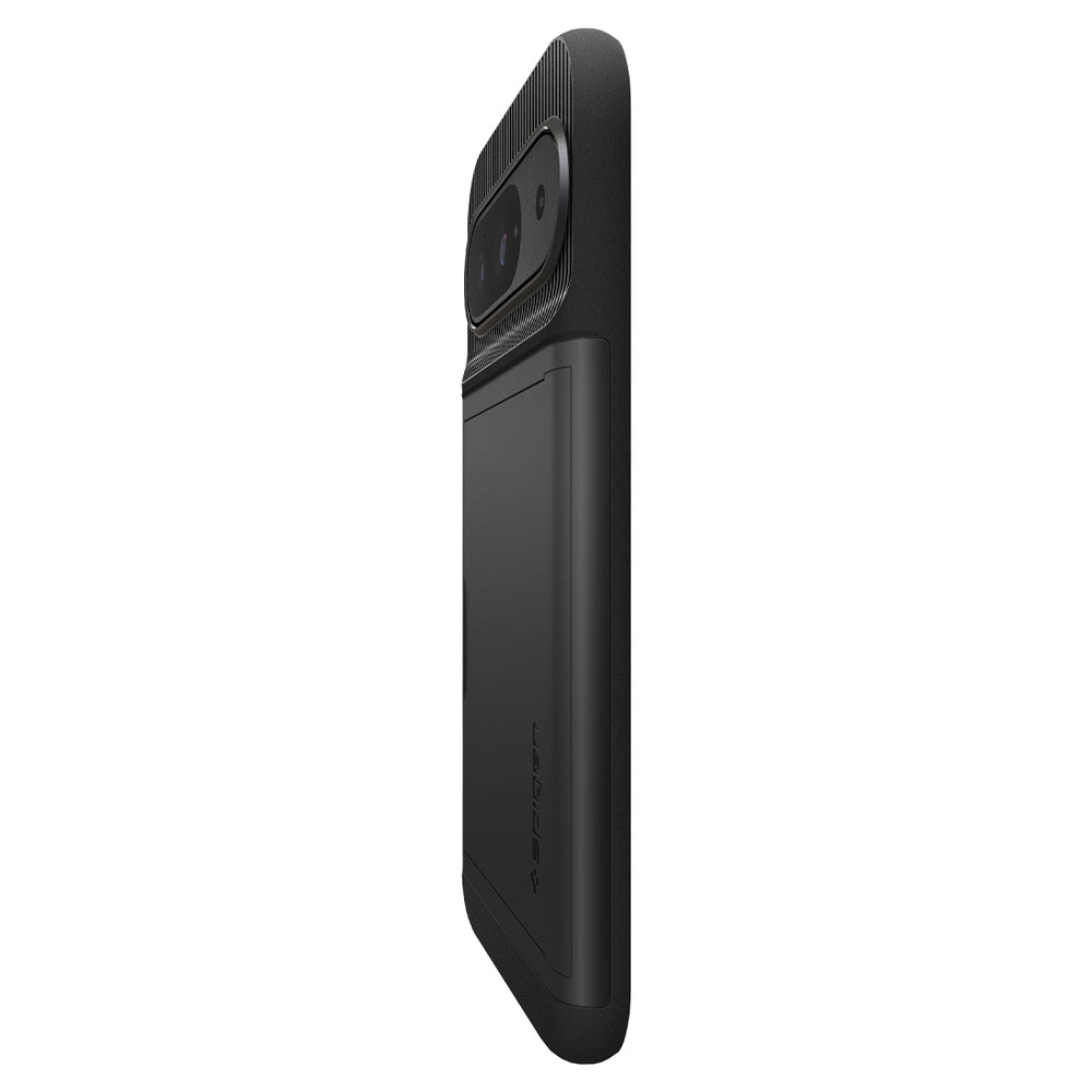 Capa para Google Pixel 9/9 Pro, Spigen, Slim Armor CS, Preto ACS07695 