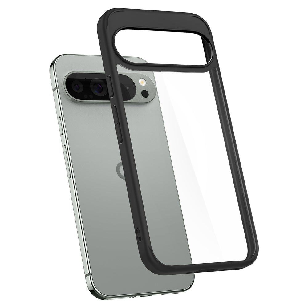 Capa para Google Pixel 9 Pro XL, Spigen, Ultra Hybrid, Preta Fosca ACS07724
