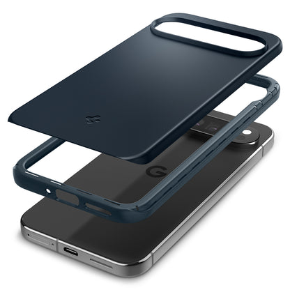Capa para Google Pixel 9 Pro XL, Spigen, Thin Fit, Azul Marinho ACS07732