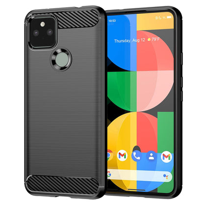 Capa para Google Pixel 5, Techsuit, Carbono, Preta