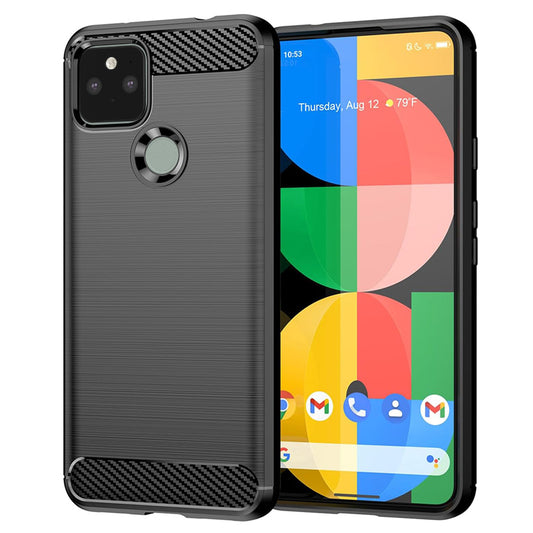 Capa para Google Pixel 5, Techsuit, Carbono, Preta