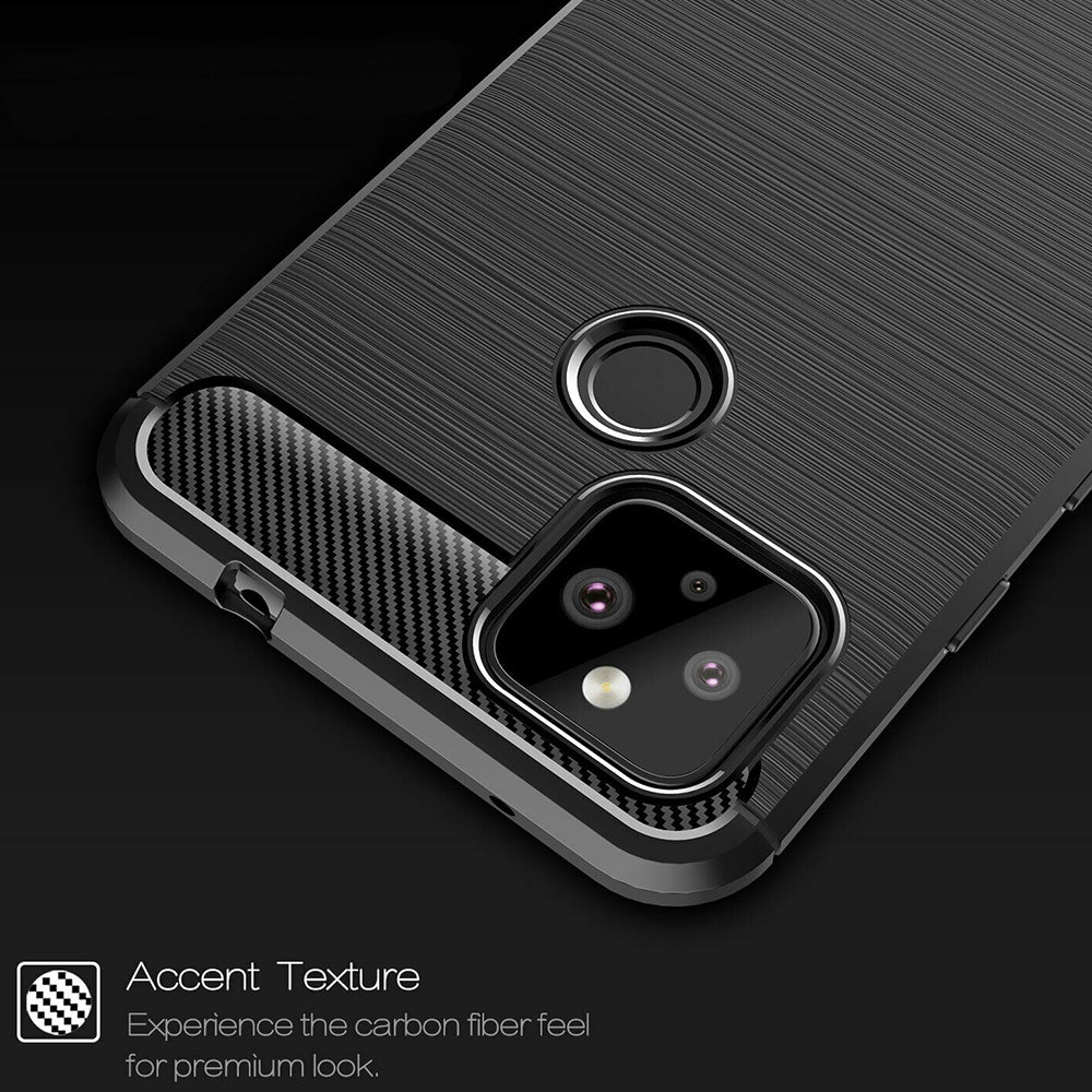 Capa para Google Pixel 5, Techsuit, Carbono, Preta