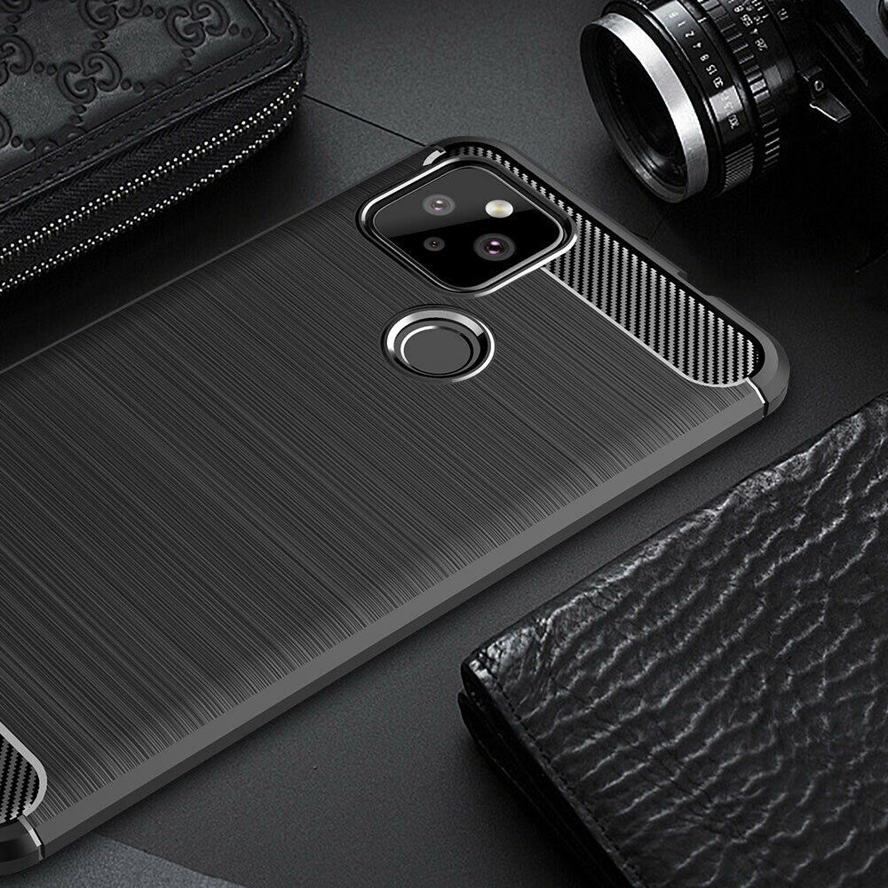 Capa para Google Pixel 5, Techsuit, Carbono, Preta