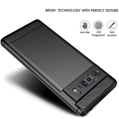 Capa para Google Pixel 6 Pro, Techsuit, Carbono, Preta