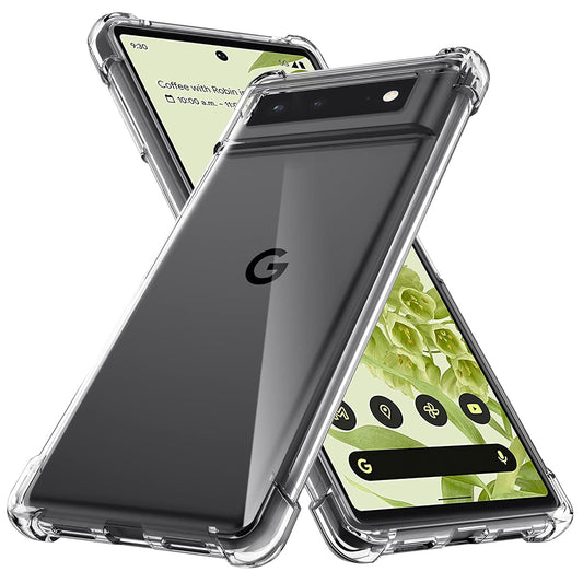 Capa para Google Pixel 6 Pro, Techsuit, Shockproof Clear, Transparente