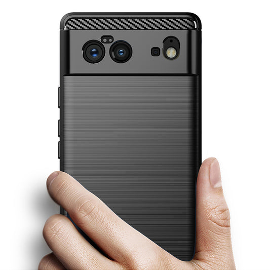 Capa para Google Pixel 6, Techsuit, Carbono, Preta